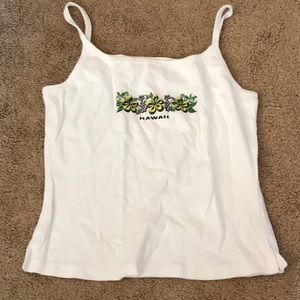 NWOT kavio HAWAII Tank Top. Size Large